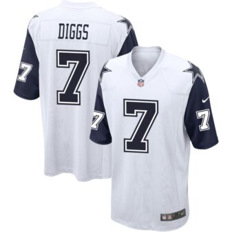 Trevon Diggs Men's Nike White Dallas Cowboys Alternate Custom Game Jersey