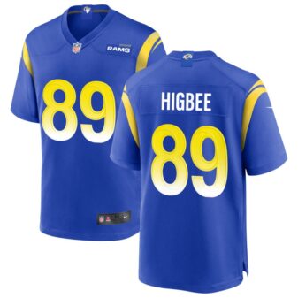 Tyler Higbee Men's Nike Royal Los Angeles Rams Custom Game Jersey