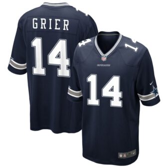 Will Grier Men's Nike Navy Dallas Cowboys Custom Game Jersey