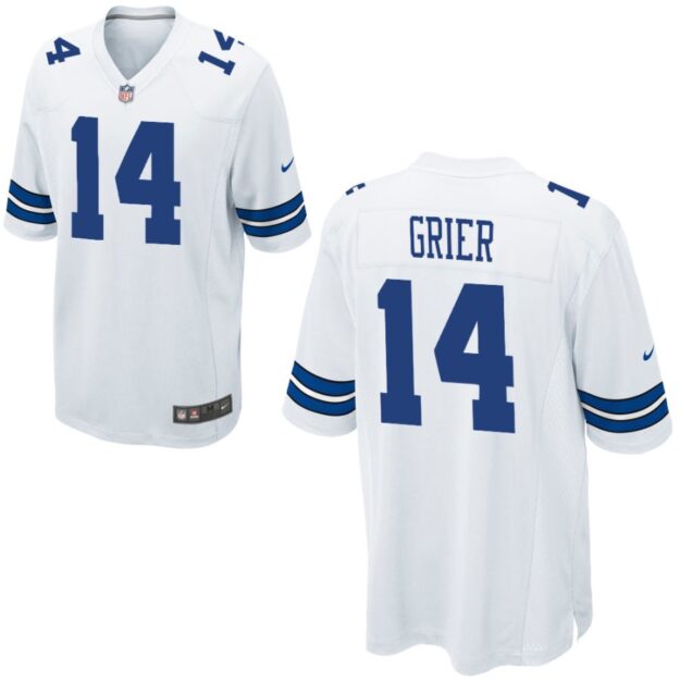 Will Grier Nike Dallas Cowboys Custom Youth Game Jersey