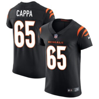 Alex Cappa Men's Nike Black Cincinnati Bengals Vapor Elite Custom Jersey