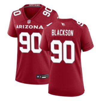 Angelo Blackson Women's Nike Cardinal Arizona Cardinals Custom Game Jersey