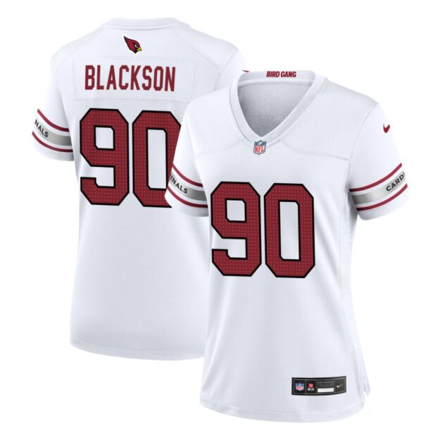 Angelo Blackson Women's Nike White Arizona Cardinals Custom Game Jersey