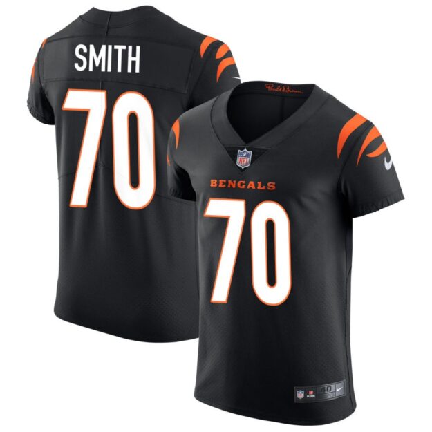 D'Ante Smith Men's Nike Black Cincinnati Bengals Vapor Elite Custom Jersey