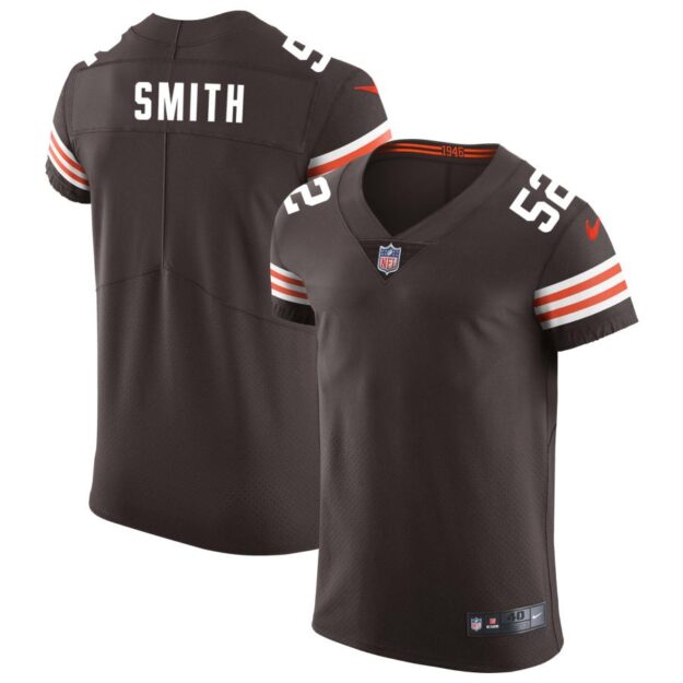 Elerson G. Smith Men's Nike Brown Cleveland Browns Vapor Elite Custom Jersey