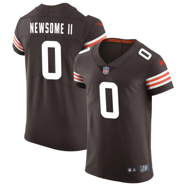 Greg Newsome II Men's Nike Brown Cleveland Browns Vapor Elite Custom Jersey