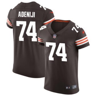 Hakeem Adeniji Men's Nike Brown Cleveland Browns Vapor Elite Custom Jersey