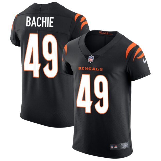 Joe Bachie Men's Nike Black Cincinnati Bengals Vapor Elite Custom Jersey