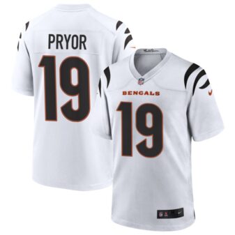 Kendric Pryor Men's Nike White Cincinnati Bengals Game Custom Jersey