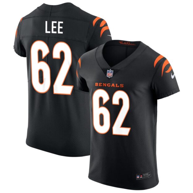 Matt Lee Men's Nike Black Cincinnati Bengals Vapor Elite Custom Jersey