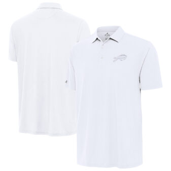 Men's Antigua White Buffalo Bills Era Polo