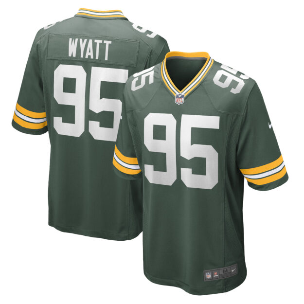 Men's Nike Devonte Wyatt Green Green Bay Packers Player Game Jersey