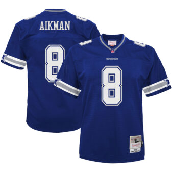 Preschool Mitchell & Ness Troy Aikman Navy Dallas Cowboys 1996 Retired Player Legacy Jersey