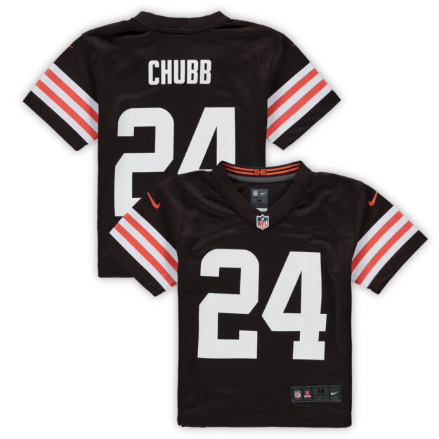 Preschool Nike Nick Chubb Brown Cleveland Browns Game Jersey