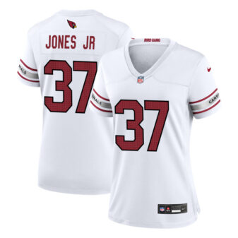 Tony Jones Jr Women's Nike White Arizona Cardinals Custom Game Jersey