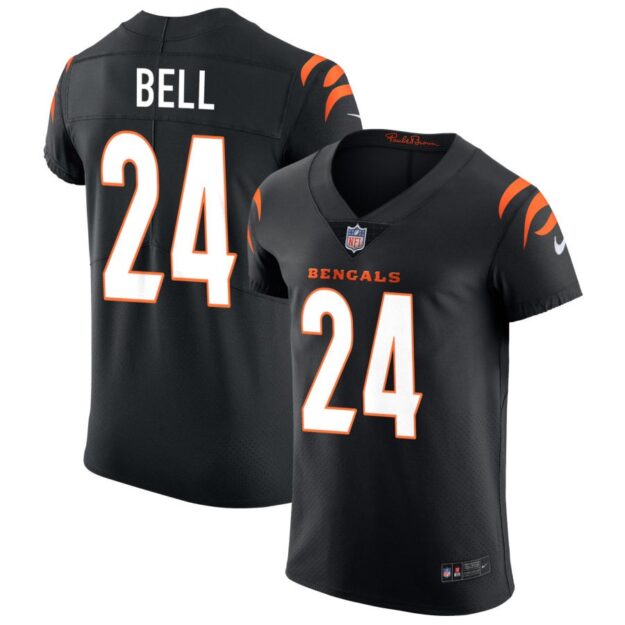 Vonn Bell Men's Nike Black Cincinnati Bengals Vapor Elite Custom Jersey