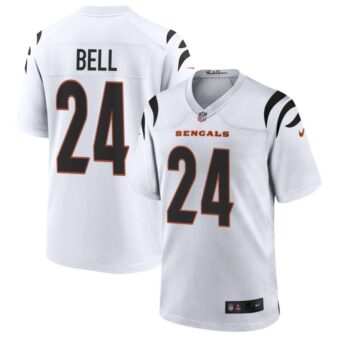 Vonn Bell Men's Nike White Cincinnati Bengals Game Custom Jersey