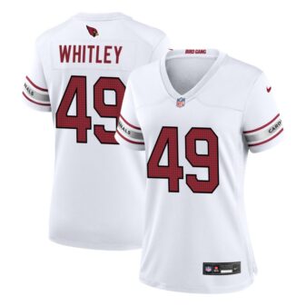 Benton Whitley Women's Nike White Arizona Cardinals Custom Game Jersey