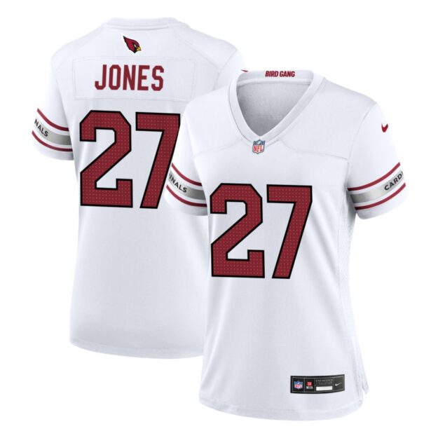 Vi Jones Women's Nike White Arizona Cardinals Custom Game Jersey