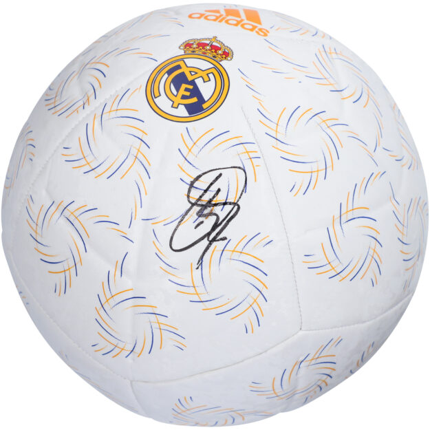 Vinicius Junior Real Madrid Autographed Soccer Ball